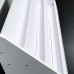 FixtureDisplays® White Countertop Book Shelf Display, Greeting Card Rack, Step Rack for Literature, Magazines, Brochure, Tile Sample Paint Brochure Holder, Unassembled 2904-white
